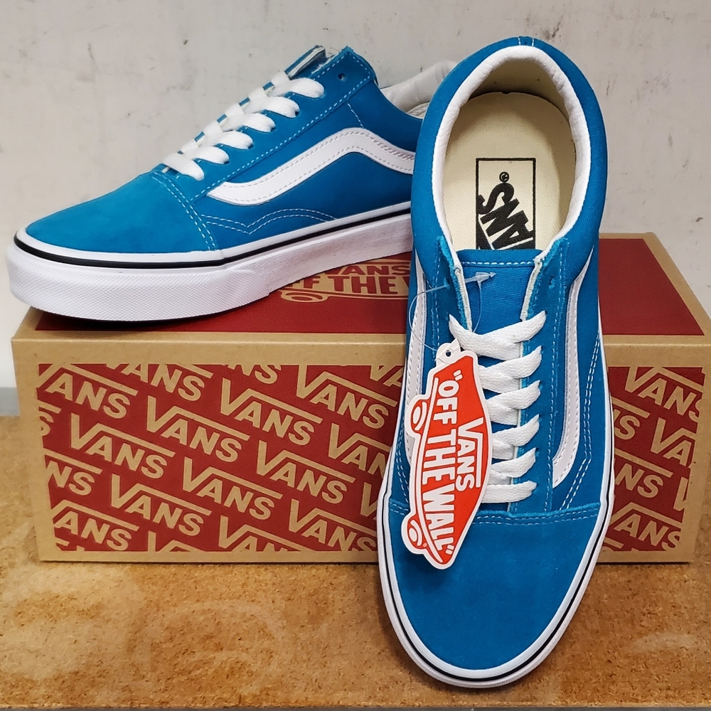 Caribbean Sea blue Old Skool Vans